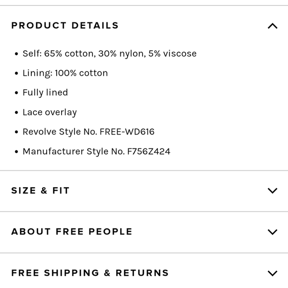 Free People Shake It Up Dress Lace Overlay - Picture 16 of 16